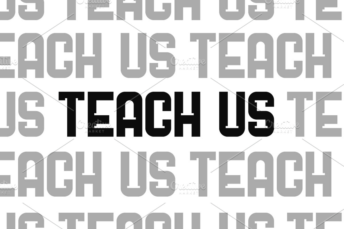 Posty Creative Sans Serif Typeface, a Sans Serif Font by Artiveko (Photo 5 of 6)
