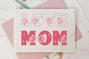 Daisyfolk - Floral Decorative Font, a Serif Font by AnningArts (Thumbnail 2 of 7)