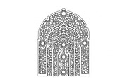 Islamic Arch Window Mandala Bundle, an Illustration by Artivon (Thumbnail 39 of 45)