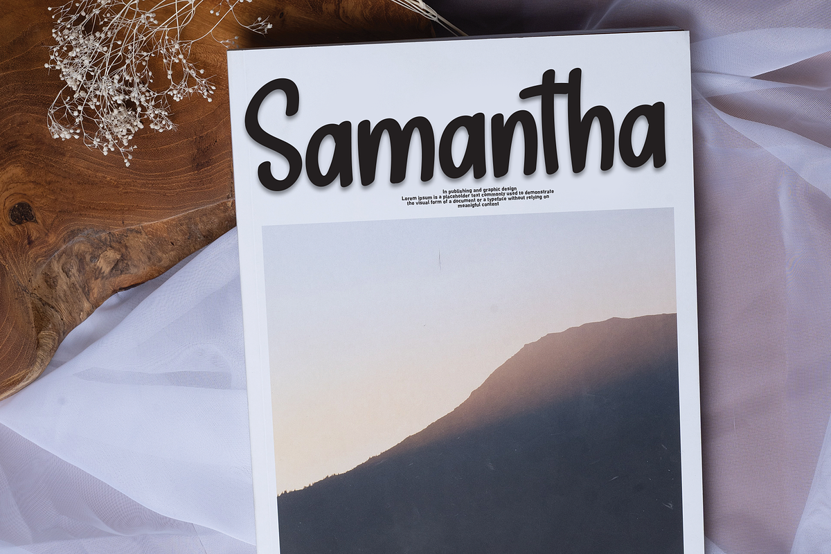 Christmas Adventure | Script Font, a Handwritten Font by Scratchones (Photo 5 of 8)