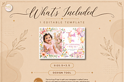 Birthday Photo Thank You Card Canva, a Marketing Template by KennedyStudio (Thumbnail 6 of 6)