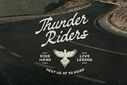 Lockride - Vintage Font Duo, a Script Font by Bale Type (Thumbnail 2 of 9)