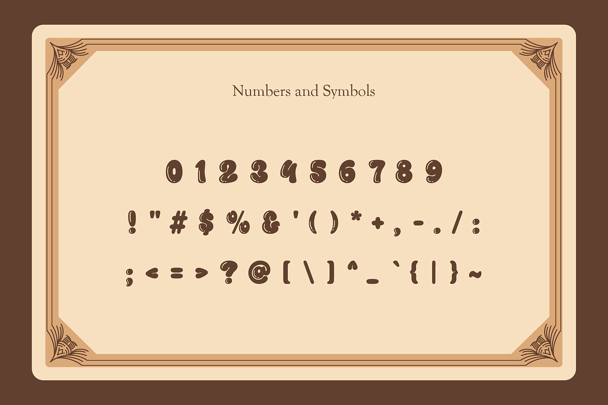PGR Flanders - Bubble Font, a Handwritten Font by Pikgura (Photo 3 of 5)