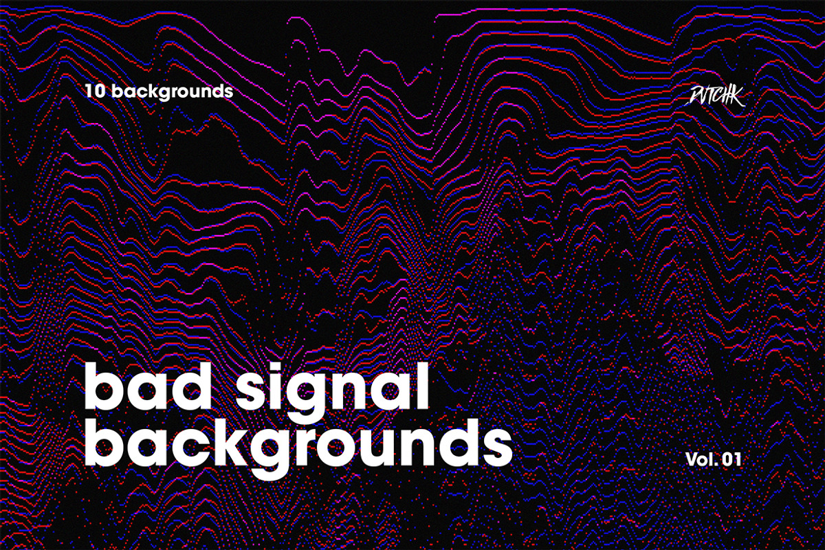 Bad Signal Backgrounds Vol. 01, a Background Graphic by dvtchk (Photo 6 of 10)