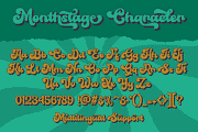 Monthstage, a Script Font by ahweproject (Thumbnail 9 of 11)