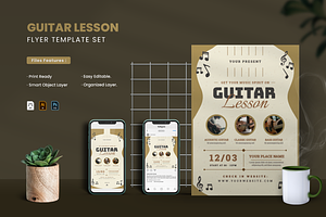 Guitar Lesson Flyer