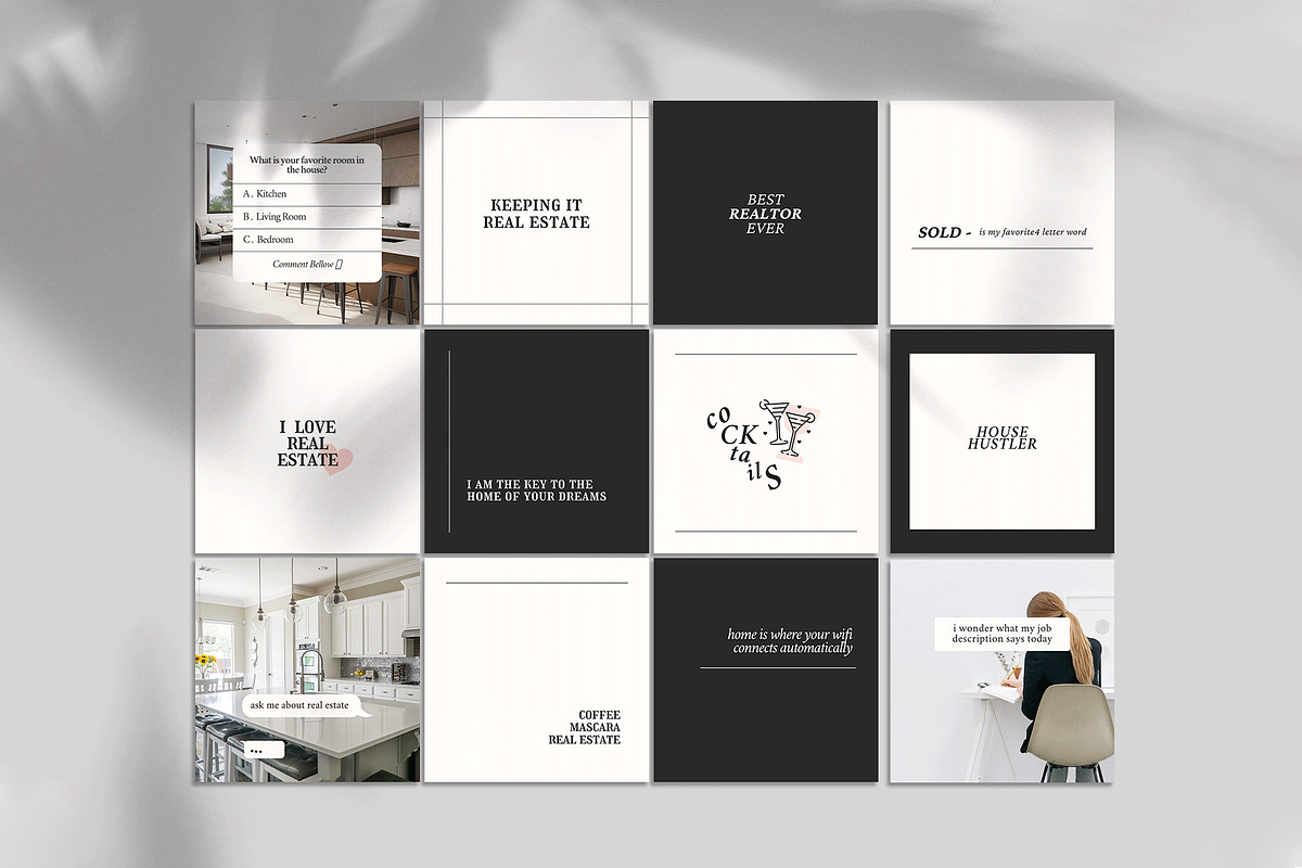 Real Estate Social Media Quotes, a Social Media Template by Kseniia_Design (Photo 10 of 14)