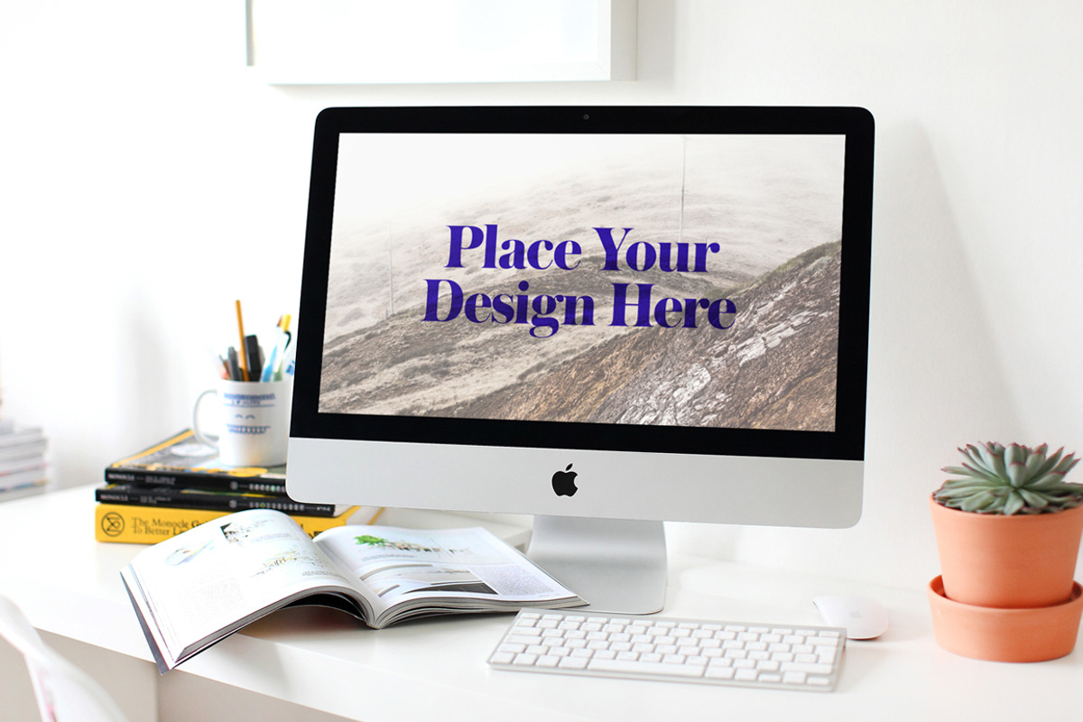 Clean&Neat - iMac/Macbook  Mockups, a Mac Mockup by Great Simple (Photo 3 of 5)