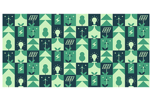 Eco-friendly energy, a Decorative Illustration by Creative Backgrounds