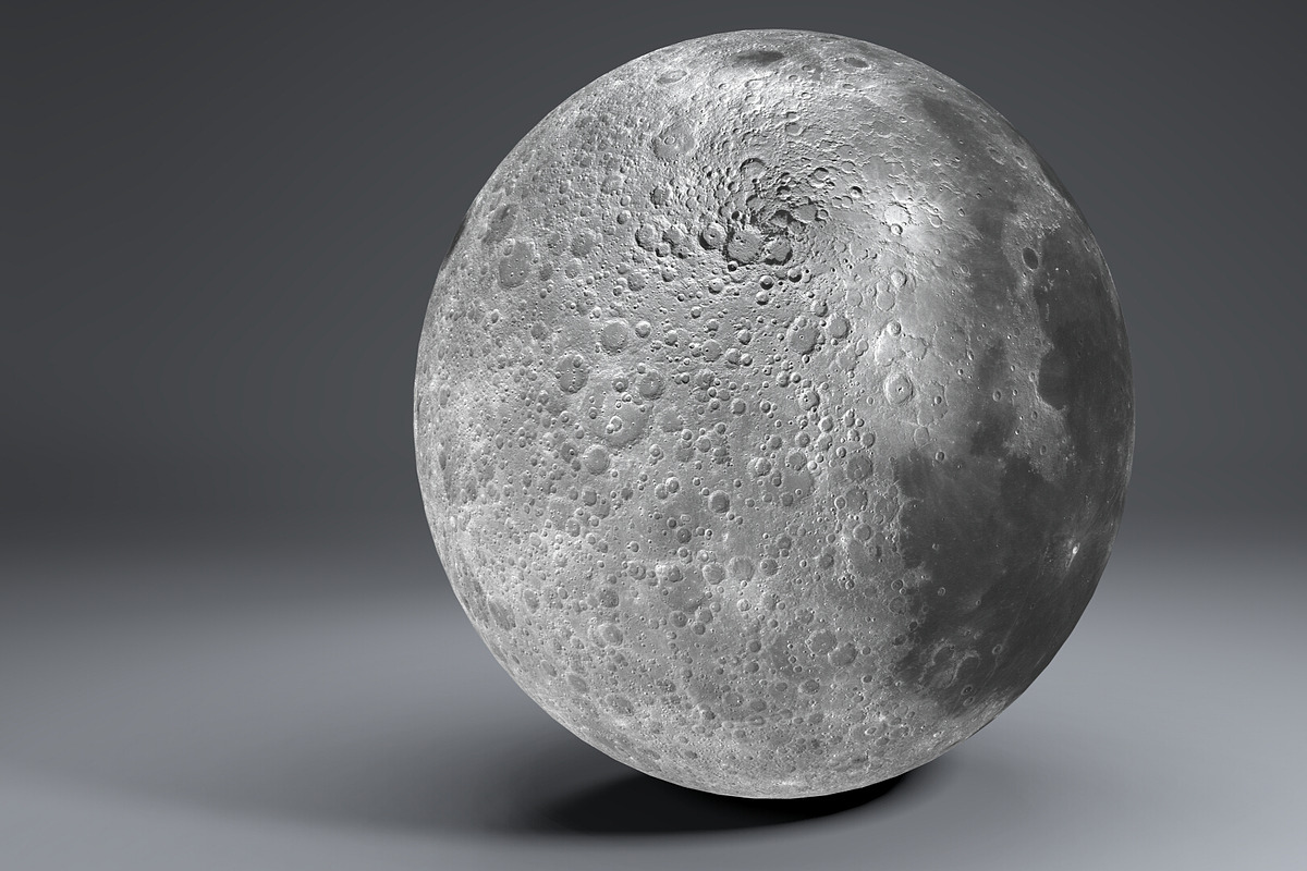 Moon Globe 23k, an Environmental 3D Model by Flash My Pixel (Photo 7 of 9)