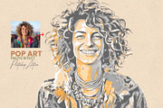 Pop Art Photoshop Effect, an Action Add-On by MRI STUDIO (Thumbnail 1 of 10)