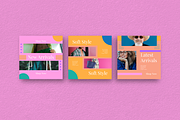 Soft Fashion Instagram Template, a Social Media Template by Inkofert (Thumbnail 4 of 12)