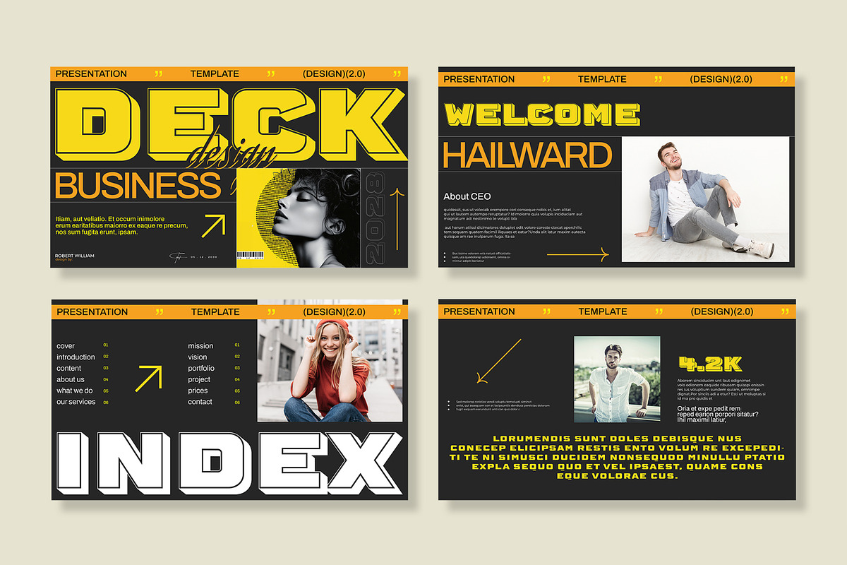 Business Deck Presentation Template, a Presentation Template by MightyDesign (Photo 2 of 8)