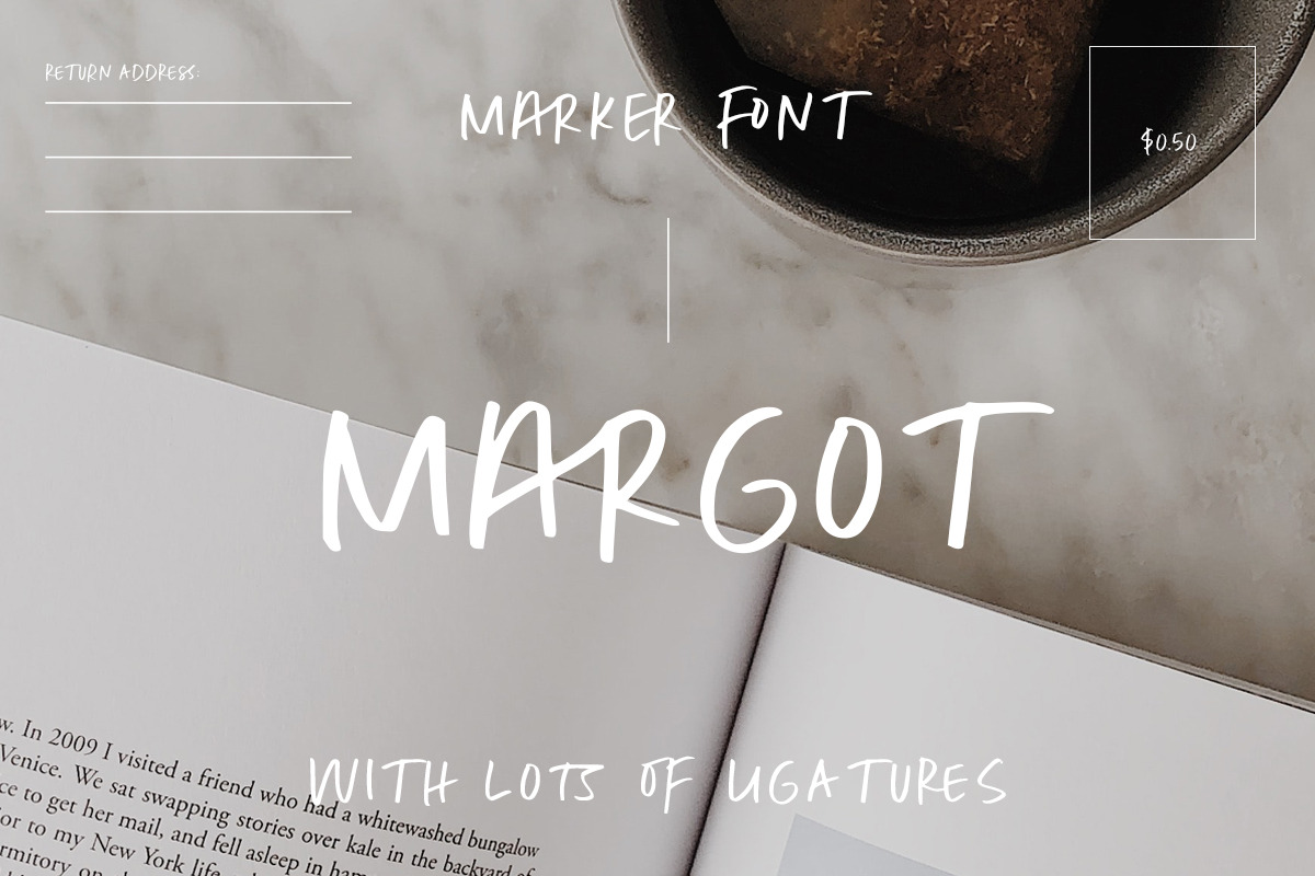 Margot Marker Font, a Script Font by Margot + Co (Photo 12 of 12)