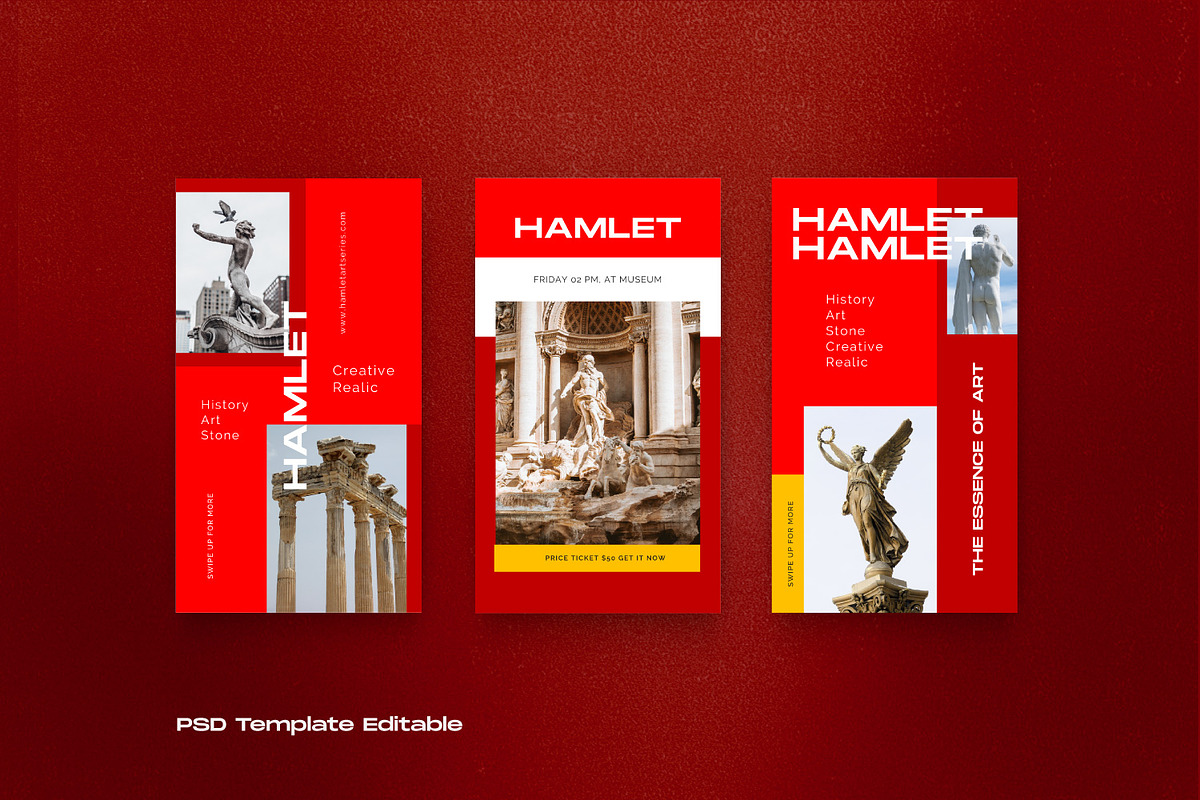 Hamlet - Social Media KIT Bundle, a Social Media Template by Dirtytemp Studio (Photo 12 of 14)