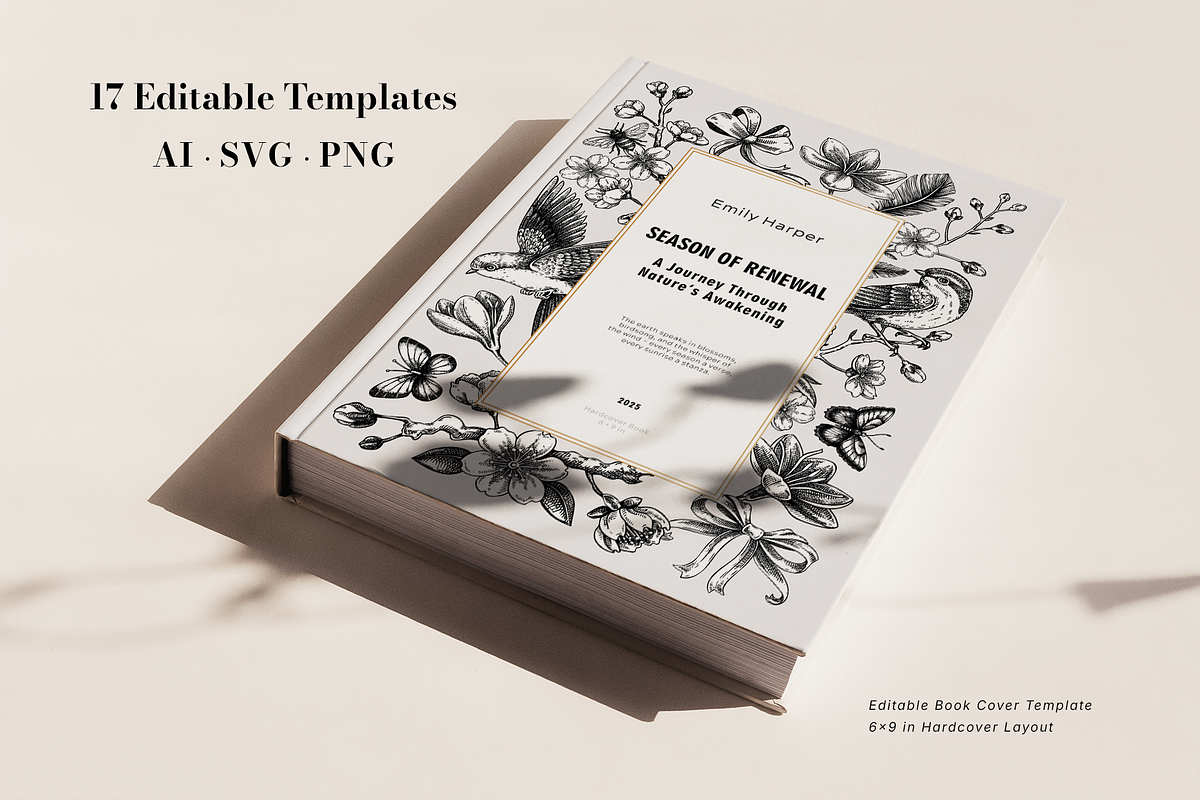 Vintage Spring Botanical Collection, a Seasonal Illustration by Yevheniia (Photo 7 of 14)