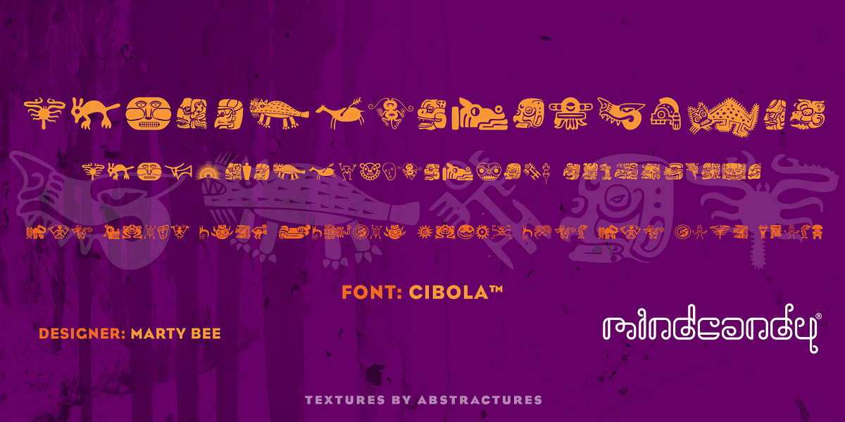 Cibola™, a Symbol Font by MINDCANDY