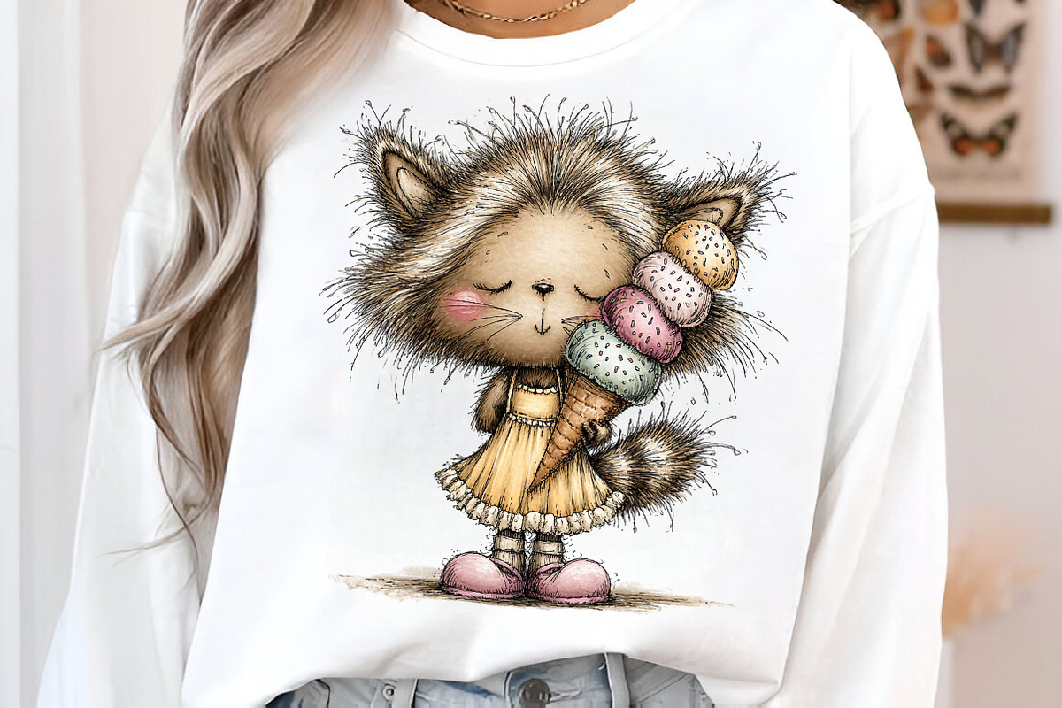 Whimsical summer woodland animals, an Illustration by SinaCreation (Photo 4 of 11)
