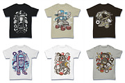 Cartoon Vector Tshirt Design Bundle, an Illustration by roach_graphic (Thumbnail 13 of 22)