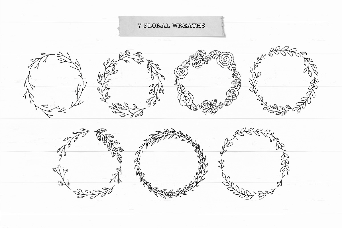 Simple Florals, an Illustration by Redchocolate (Photo 5 of 11)