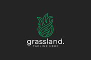 Grassland Logo Field Landscape Soil, a Branding & Logo Template by Signatoro (Thumbnail 2 of 2)