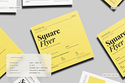 Square Flyer Mockup, an Advertising Mockup by Toasin Studio (Thumbnail 6 of 7)