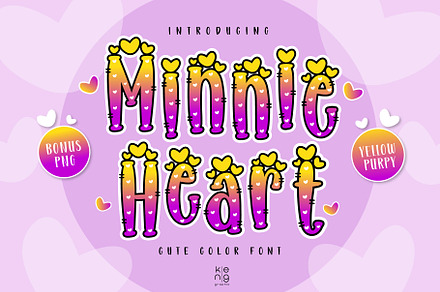 Minnie Heart Y-PP font