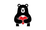 Cute Teddy Bear Love Vector Bundle, an Illustration by Designs_River (Thumbnail 22 of 51)