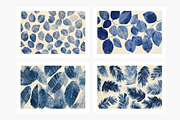 Blik Co. Organic Leaf Patterns, a Texture Illustration by milatovar (Thumbnail 3 of 24)