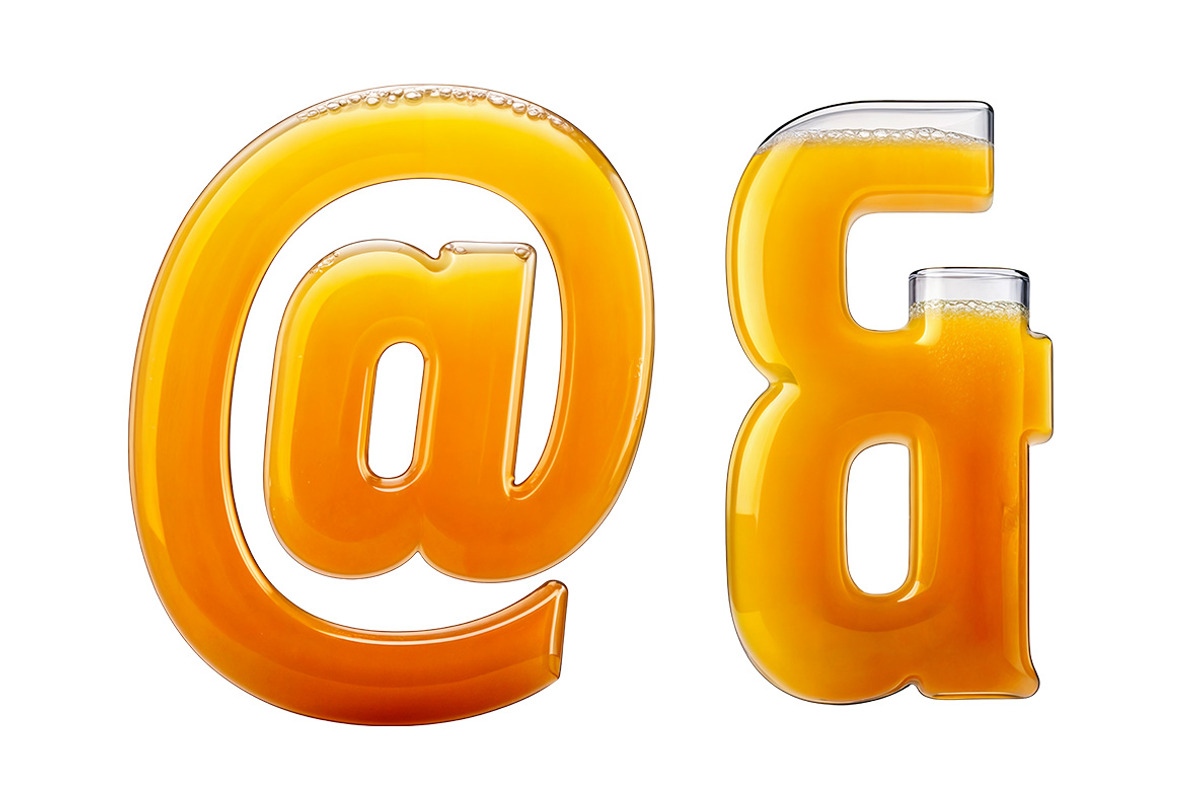 Orange Juice Font, a Sans Serif Font by Handmadefont (Photo 4 of 13)