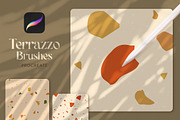 Terrazzo Procreate Brushes, a Brush Add-On by Andrew Skoch Design (Thumbnail 1 of 10)