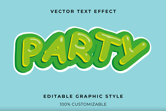 Playful Cartoon Bubble Text Effect preview 3