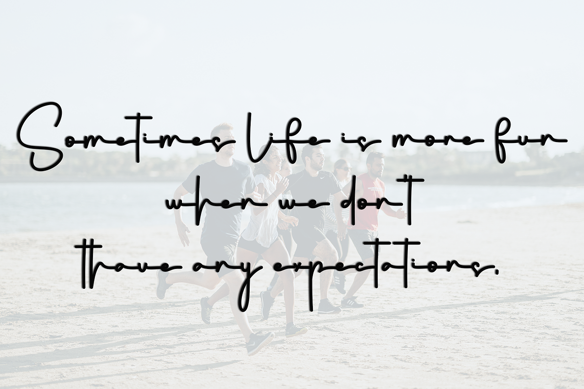 Calligraphy Stylish, a Handwritten Font by InermediaSTUDIO (Photo 2 of 8)