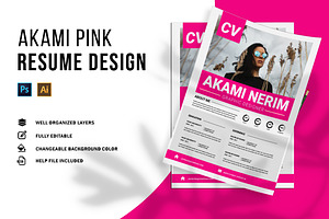 Akami Pink CV & Resume