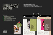 Minimalist Editorial Instagram Post, a Social Media Template by And Done Studio (Thumbnail 7 of 8)