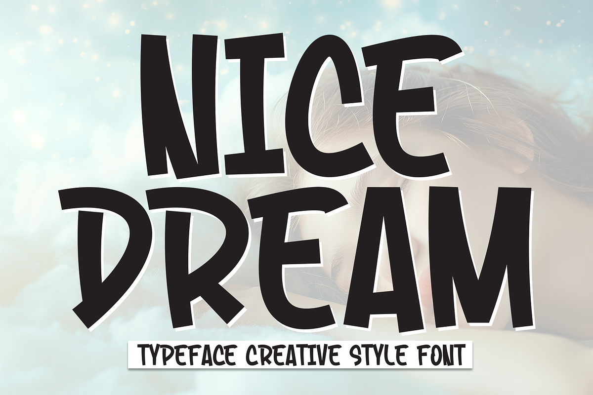Nice Dream | Script Font, a Script Font by Scratchones (Photo 1 of 8)