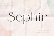 Sephir || Classy Elegant Serif, a Serif Font by BrandSemut (Thumbnail 1 of 10)