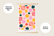 Contemporary Fruit, a Pattern Graphic by Geometrica Bureau (Thumbnail 9 of 13)