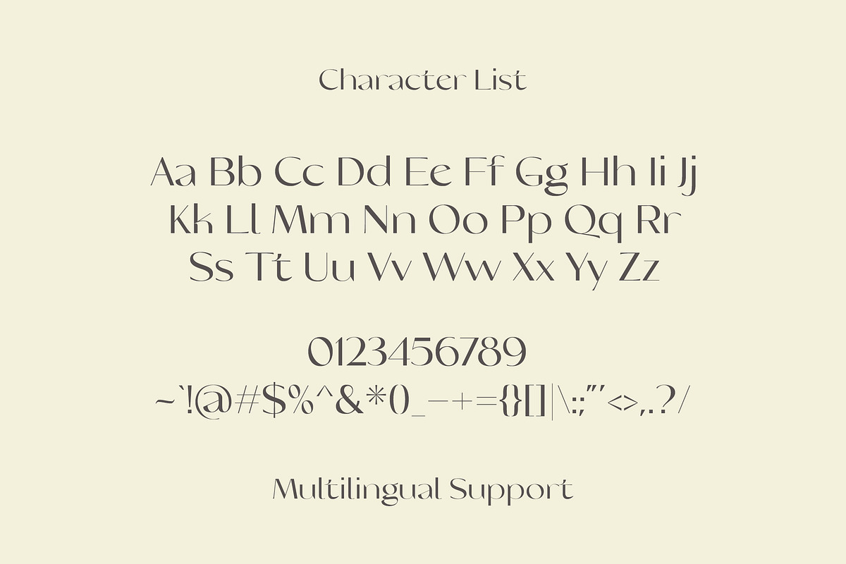 Costigue Luxury Sans, a Sans Serif Font by Typia Nesia (Photo 12 of 12)