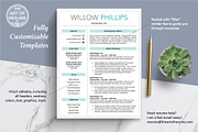Creative Resume, Blue CV Templates, a Resume Template by The Art of Resume (Thumbnail 3 of 8)