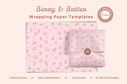 Bakery Wrapping Paper Template, a Stationery Template by Hell Yeah Designs (Thumbnail 1 of 8)