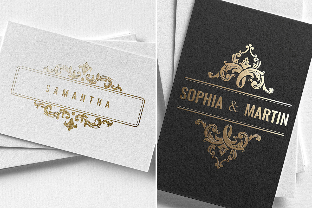 Vintage Logo & Monogram Templates, an Object Graphic by Solana (Photo 4 of 11)