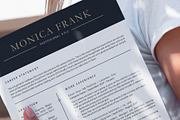 Resume template pro, Word, Pages, a Resume Template by VictoriousVita (Thumbnail 8 of 8)