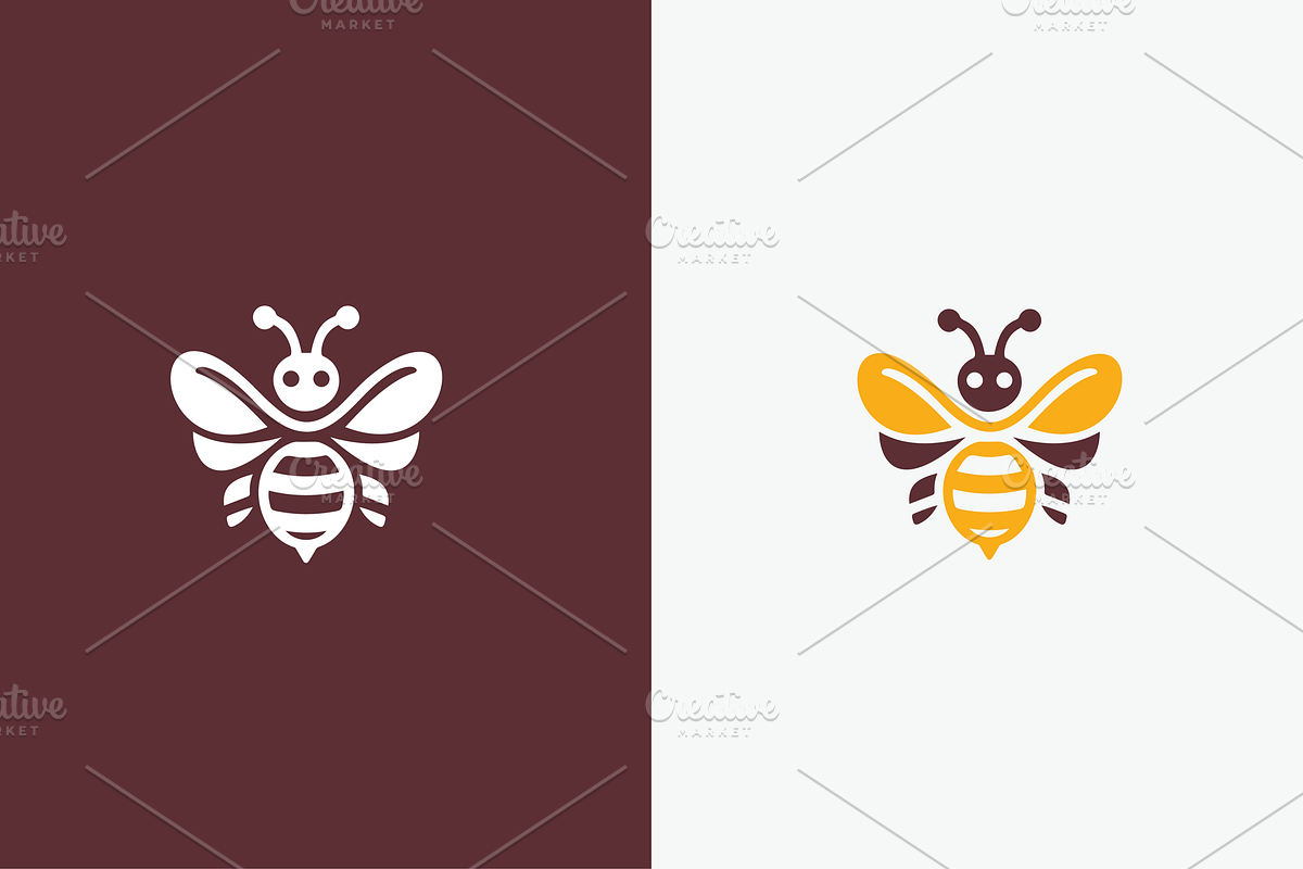Bee Logo Template, a Branding & Logo Template by ahsancreates (Photo 3 of 4)