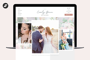 Photographer Showit Website Template