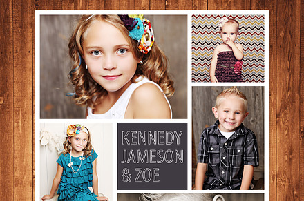 Blog Board Photoshop template, a Card Template by DonyDesigns