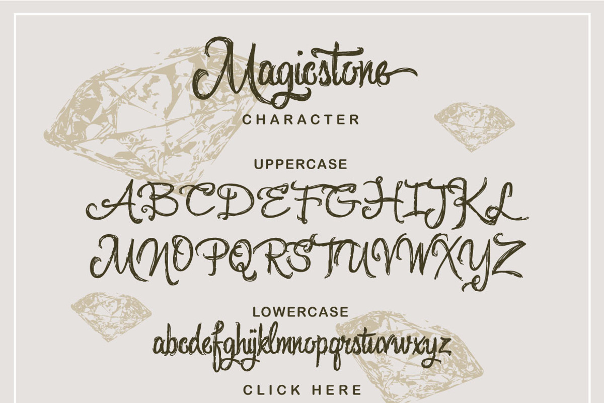 Magicstone Typeface preview 5