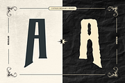 Arexa - Blackletter Logo Font, a Blackletter Font by Nirmana Visual (Thumbnail 11 of 11)