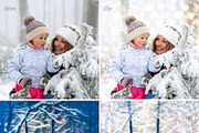 Christmas Bokeh Photo Overlays preview 2