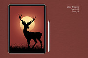 Photoshop Landscape Stamp Brushes, a Brush Add-On by MISTstudioDesign (Thumbnail 5 of 12)